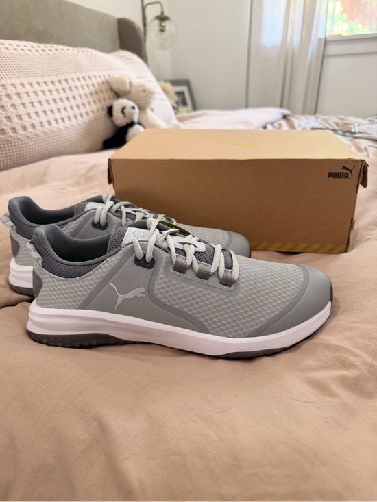 Puma Other - Puma Men's Gray Fusion Foam Golf Shoes